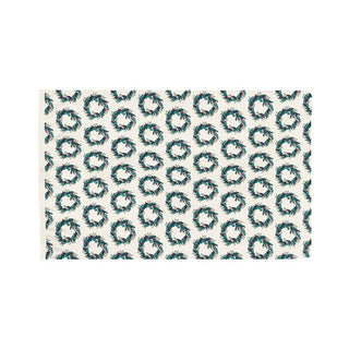 KicKee Pants Print Bamboo Pillowcase - Natural Holiday Wreath