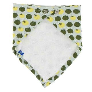 KicKee Pants Print Bandana Bib - Aloe Tomatoes, One Size