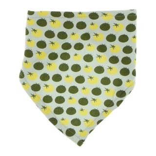 KicKee Pants Print Bandana Bib - Aloe Tomatoes, One Size