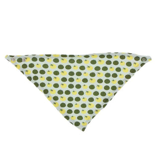 Print Bamboo Bandana Bib - Aloe Tomatoes, One Size KicKee Pants