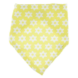 KicKee Pants Print Bandana Bib - Lime Blossom Stellini, One Size