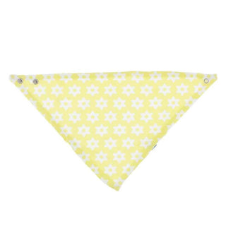 KicKee Pants Print Bandana Bib - Lime Blossom Stellini, One Size