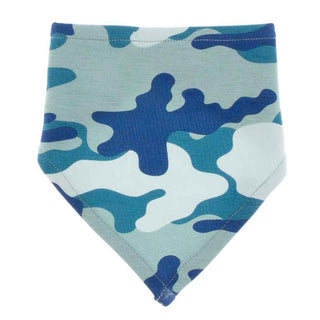 KicKee Pants Print Bandana Bib - Oasis Military, One Size