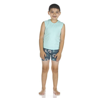 KicKee Pants Print Boys Boxer Brief - Deep Sea Lifeguard