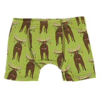 KicKee Pants Print Boys Boxer Brief - Meadow Bad Moose