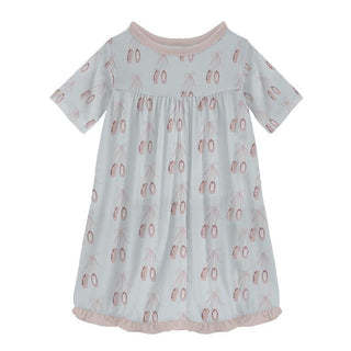 Print Bamboo Classic Short Sleeve Swing Dress - Fresh Air Ballet Baby & Toddler Dresses