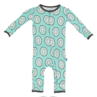 KicKee Pants Print Coverall - Kiwi