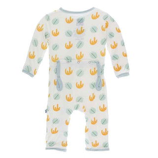 Print Bamboo Coverall with Snaps - Trilobites Baby & Toddler Sleepwear