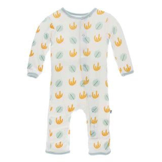 Print Bamboo Coverall with Snaps - Trilobites Baby & Toddler Sleepwear