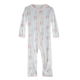 KicKee Pants Print Coverall with Zipper - Fresh Air Ballet