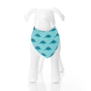 Print Bamboo Dog Bandana - Iceberg Menorahsaurus Dog Apparel