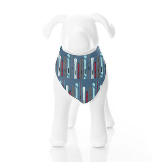 Print Bamboo Dog Bandana - Twilight Skis Dog Apparel