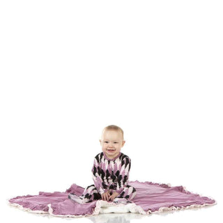 Print Bamboo Footie with Snaps - Midnight Forestry Baby & Toddler Sleepwear