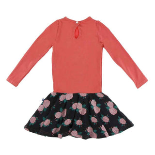 Print Bamboo Keyhole Performance Jersey Dress, English Rose Garden Baby & Toddler Dresses