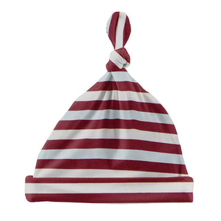 KicKee Pants Print Knot Hat - Playground Stripe