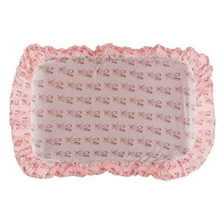 Print Bamboo Ruffle Changing Pad Cover - Baby Rose Ballet, One Size KicKee Pants