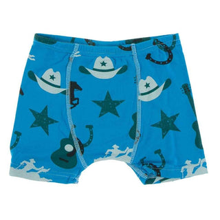 KicKee Pants Print Single Boxer Brief - Amazon Cowboy