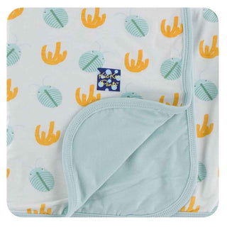 Print Bamboo Stroller Blanket - Trilobites, One Size Swaddling & Receiving Blankets