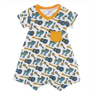 Print Bamboo Tee Shirt Dress with Pocket, Samba Baby & Toddler Dresses