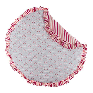 KicKee Pants Ruffle Fluffle Padded Playmat - Dew Paddles and Canoe