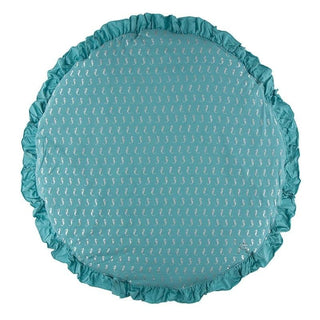 Bamboo Ruffle Fluffle Padded Playmat - Neptune Mini Seahorses Play Mats