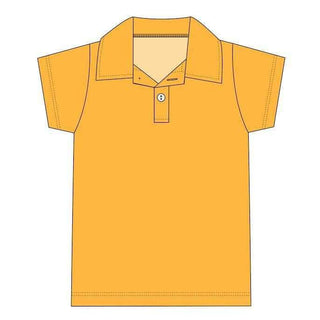 Bamboo Short Sleeve Boys Polo Shirt, Fuzzy Bee Baby & Toddler Tops