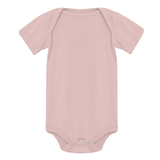 Kickee Pants Short Sleeve One Piece - Baby Rose | Baby Riddle 