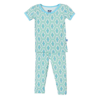 Bamboo Short Sleeve Pajama Set, Python Baby & Toddler Sleepwear