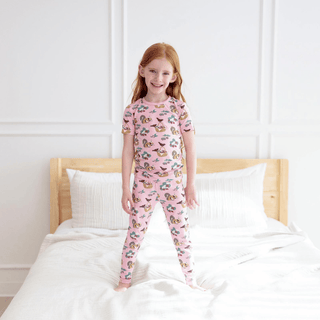 Kickee Pants Short Sleeve Pajama Set - Cake Pop Berry Picking | Baby Riddle