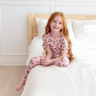 Kickee Pants Short Sleeve Pajama Set - Cake Pop Berry Picking | Baby Riddle