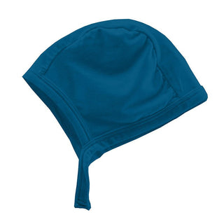 Solid Bamboo Aviator Hat - Cerulean Blue KicKee Pants