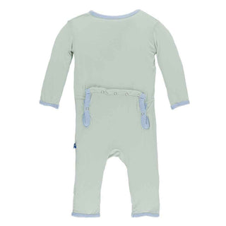 Solid Bamboo Coverall - Aloe with Pond KicKee Pants