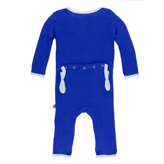 Solid Bamboo Coverall - Kite with Pond Baby & Toddler Sleepwear