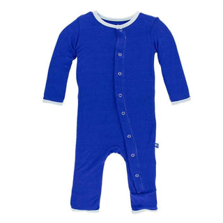 Solid Bamboo Coverall - Kite with Pond Baby & Toddler Sleepwear