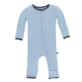 Solid Bamboo Coverall - Pond with Stone Baby & Toddler Sleepwear