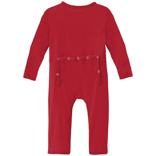 KicKee Pants Solid Coverall with Zipper - Balloon