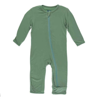 Solid Bamboo Coverall with Zipper - Shore Baby & Toddler Sleepwear