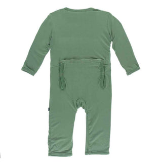 Solid Bamboo Coverall with Zipper - Shore KicKee Pants