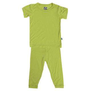 KicKee Pants Solid Short Sleeve Pajama Set - Meadow | Stylish Sleepies offer designs that make bedtime beautiful.