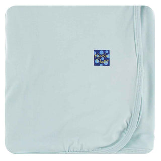 Solid Swaddling Blanket EH - Spring Sky, One Size EH Swaddling Blankets