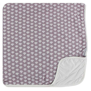 Bamboo Toddler Blanket - Quail Button Mushrooms Swaddling & Receiving Blankets