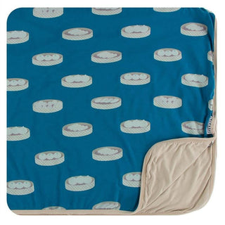 Bamboo Toddler Blanket - Seaport Dim Sum Swaddling & Receiving Blankets