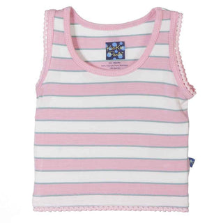 Bamboo Undershirt Tank, Girl Musical Stripe Baby & Toddler Tops