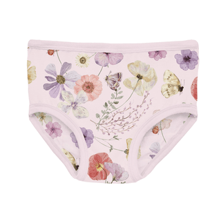 Kickee Pants Underwear - Shrinking Violet Pressed Flowers | Baby Riddle