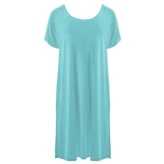 Women's Solid Bamboo Labor and Delivery Hospital Gown - Iceberg Hospital Gowns