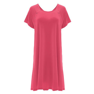 Women's Solid Bamboo Labor and Delivery Hospital Gown - Taffy (CF21) Hospital Gowns