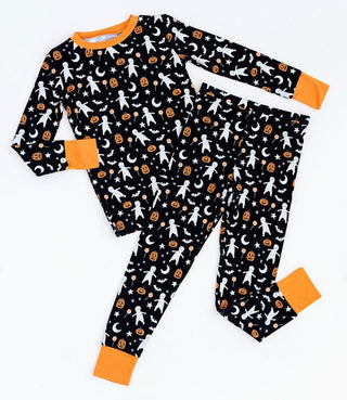 Bamboo Long Sleeve Pajama Set - Glow in the Dark Baby & Toddler Sleepwear