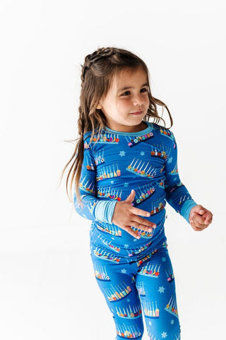 Bamboo Long Sleeve Pajama Set - Menorah Baby & Toddler Sleepwear