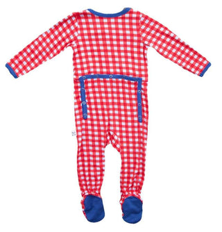 Baby Bamboo Sleeper Footie Pajamas - Picnic Gingham Baby & Toddler Sleepwear