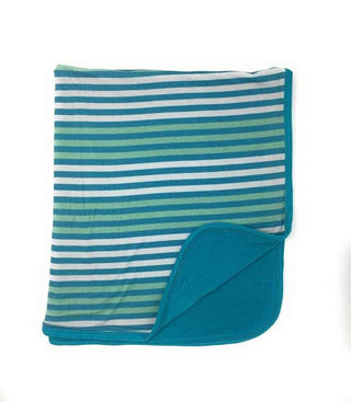 Kozi and Co Double Layered Swaddling Blanket - Cactus Stripe